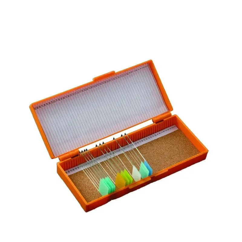 Χάρτινο Πλαστικό Δίσκο Διαφάνειας Mailers Μικροσκόπιο Γυάλινο κουτί αποθήκευσης slide